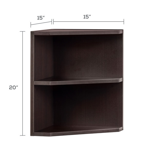 Safco Products Medina Corner Bookcase & Reviews Wayfair